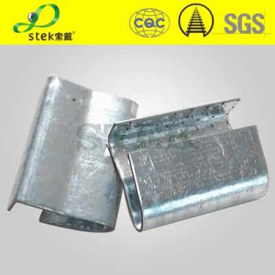 Galvanized PET strapping seal/serrated seal/strapping buckle from STEK/