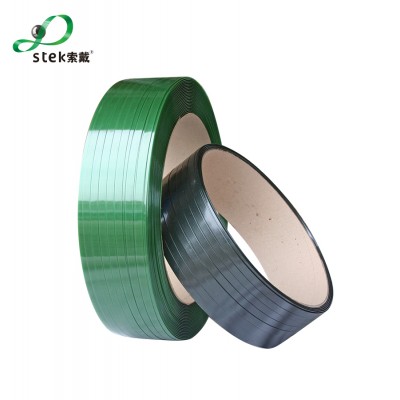 Customized width and thickness PET strapping band for Bricks industry Smooth and Embossed available